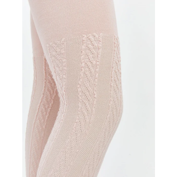 LCW Kids Pembe Kız Çocuk Külotlu Çorap 2li