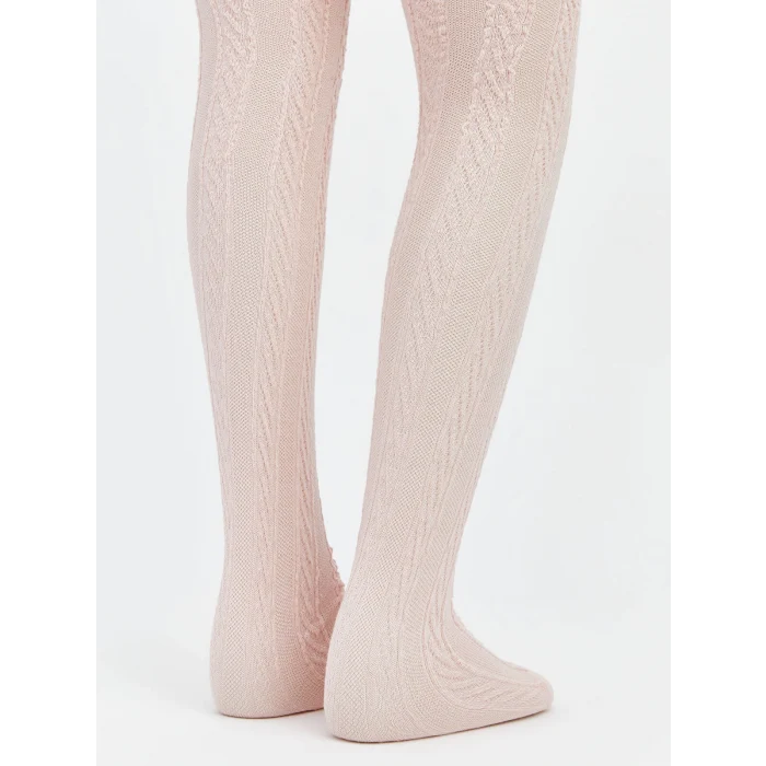 LCW Kids Pembe Kız Çocuk Külotlu Çorap 2li