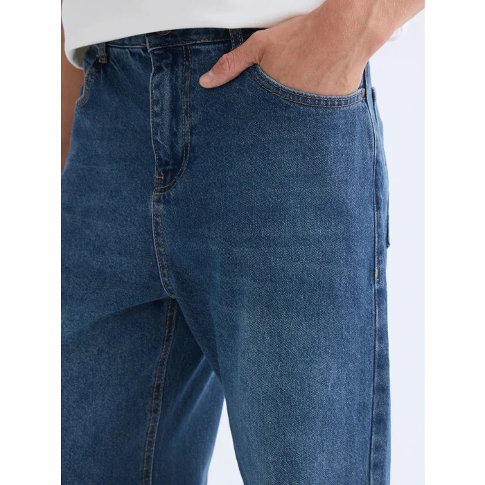 LCW Jeans İndigo Baggy Fit Erkek Jean Pantolon