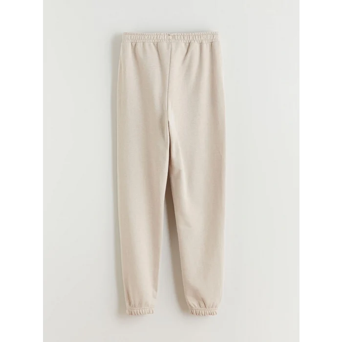 LCW Kids Bej Beli Lastikli Erkek Çocuk Jogger Eşofman Altı