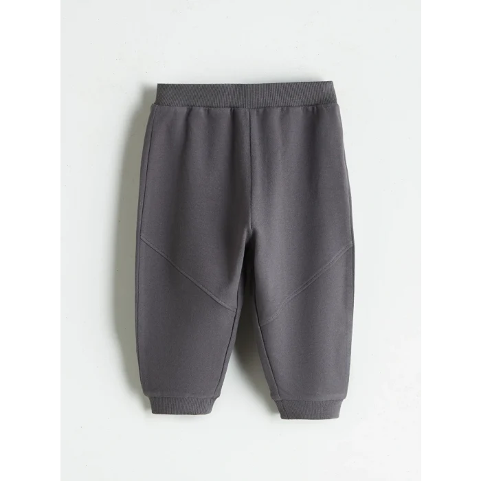 LCW baby Haki Baskılı Erkek Bebek Sweatshirt ve Eşofman Alt 2li