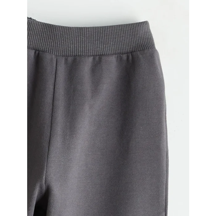 LCW baby Haki Baskılı Erkek Bebek Sweatshirt ve Eşofman Alt 2li