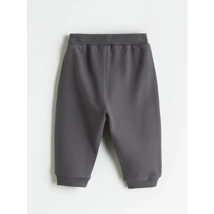 LCW baby Haki Baskılı Erkek Bebek Sweatshirt ve Eşofman Alt 2li