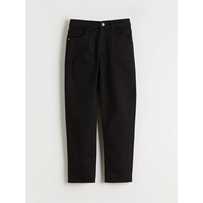 LCW Kids Siyah Regular Fit Erkek Çocuk Jean Pantolon