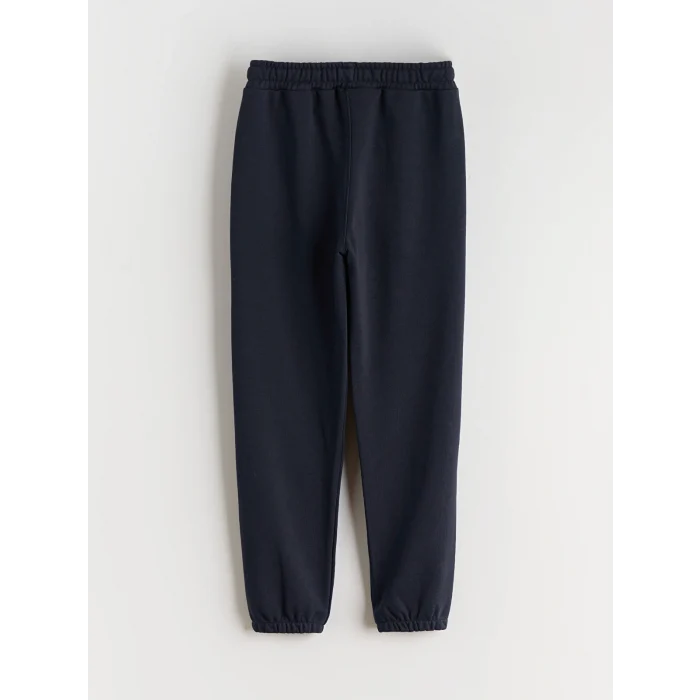 LCW Kids Lacivert Beli Lastikli Real Madrid Baskılı Erkek Çocuk Jogger Eşofman Altı