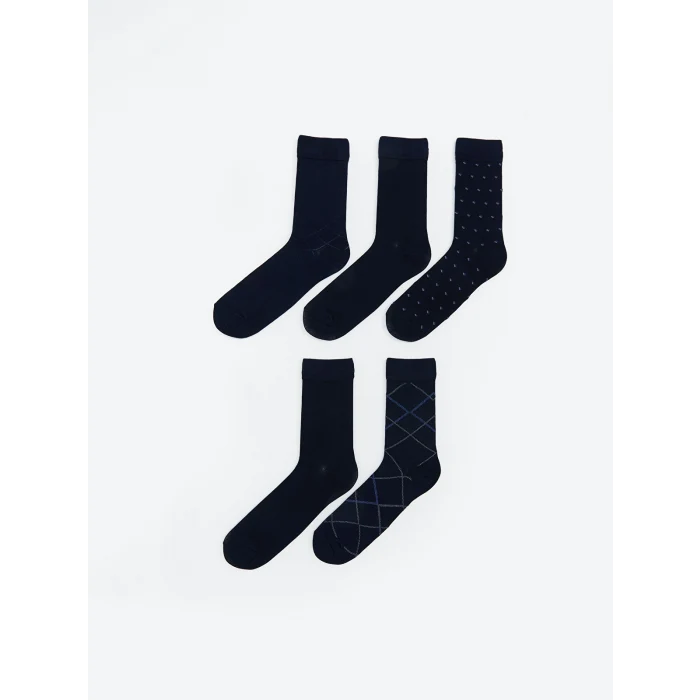 LCW ACCESSORIES Karışık Desenli Erkek Soket Çorap 5li
