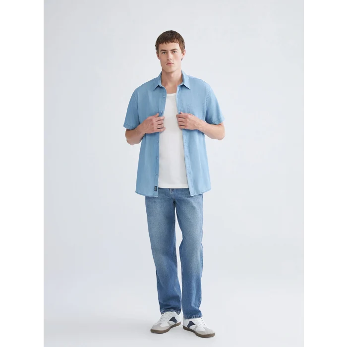 LCW Jeans İndigo Baggy Fit Erkek Jean Pantolon