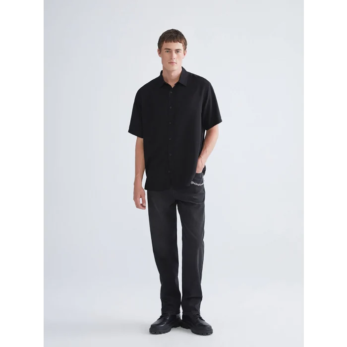 LCW Jeans Siyah Baggy Fit Erkek Jean Pantolon