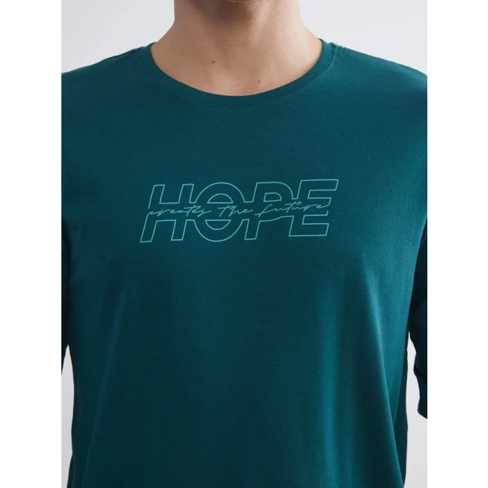 LC WAIKIKI Yeşil Standart Kalıp Erkek Pijama Takımı