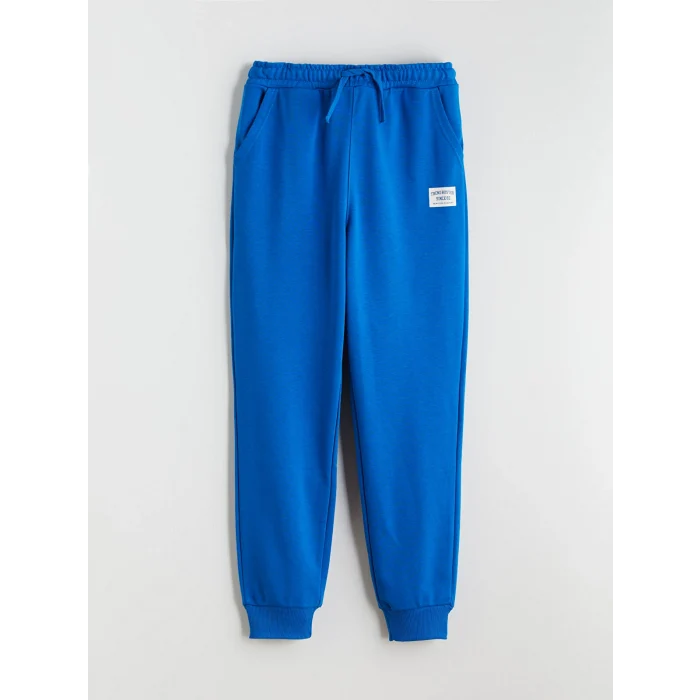 LCW Kids Mavi Beli Lastikli Erkek Çocuk Jogger Eşofman Altı