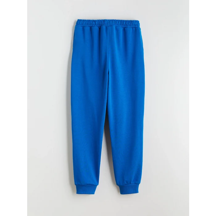 LCW Kids Mavi Beli Lastikli Erkek Çocuk Jogger Eşofman Altı