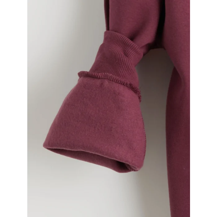 LCW Vision Mürdüm Nakışlı Oversize Kadın Kalın Sweatshirt