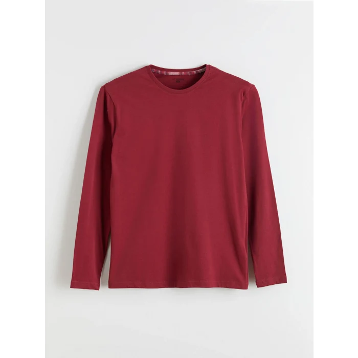 LC WAIKIKI Bordo Standart Kalıp Erkek Pijama Takımı