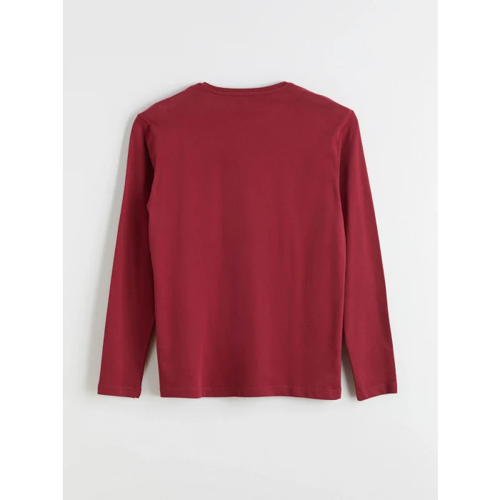 LC WAIKIKI Bordo Standart Kalıp Erkek Pijama Takımı