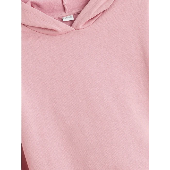 LCW Kids Lila Kapüşonlu Kız Çocuk Eşofman Takım