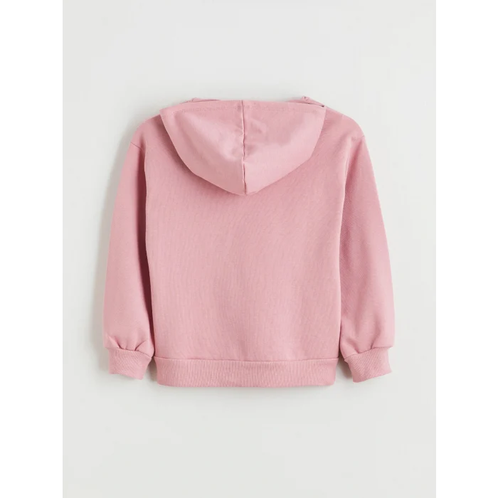 LCW Kids Lila Kapüşonlu Kız Çocuk Eşofman Takım