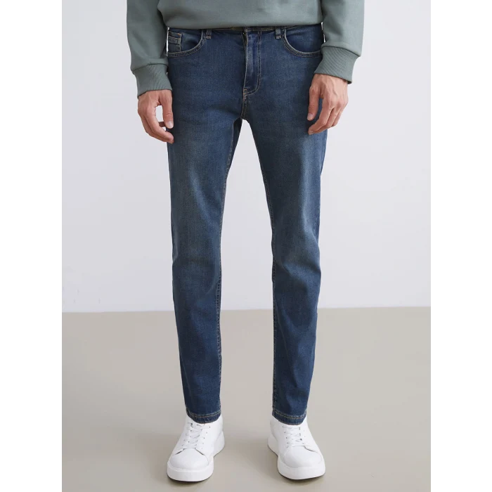 LCW Jeans İndigo 730 Havuç Kalıp Erkek Jean Pantolon