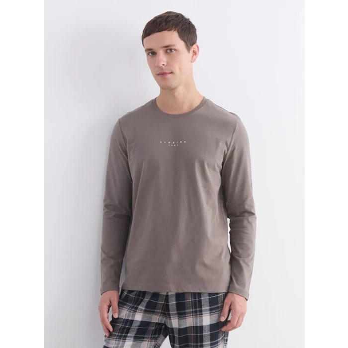 LC WAIKIKI Lacivert Standart Kalıp Erkek Pijama Takımı