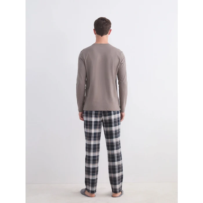 LC WAIKIKI Lacivert Standart Kalıp Erkek Pijama Takımı
