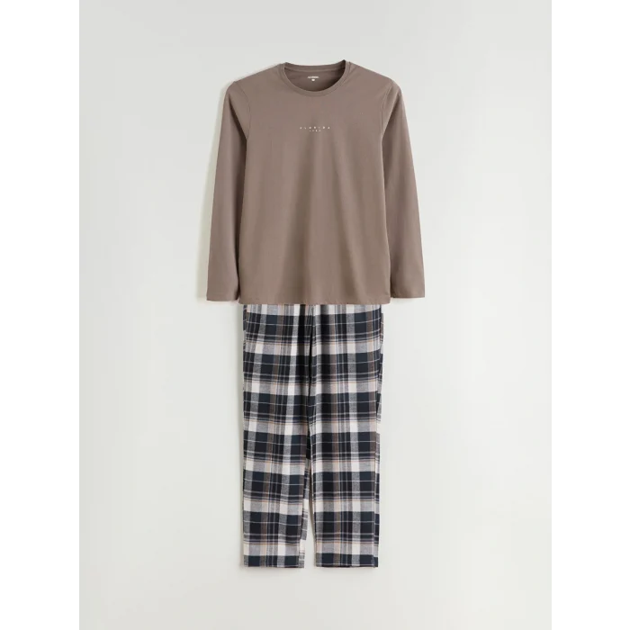 LC WAIKIKI Lacivert Standart Kalıp Erkek Pijama Takımı