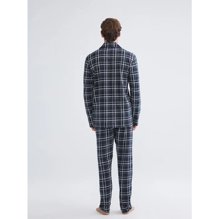 LC WAIKIKI Lacivert Standart Kalıp Erkek Pijama Takımı