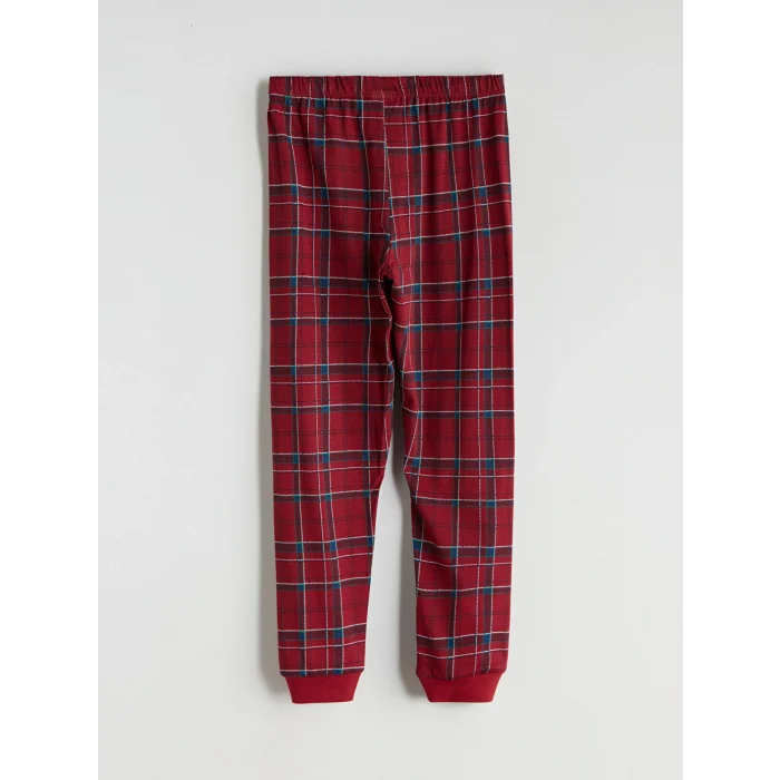 LCW Kids Ekru Teddy Ayı Baskılı Kız Çocuk Pijama Takımı