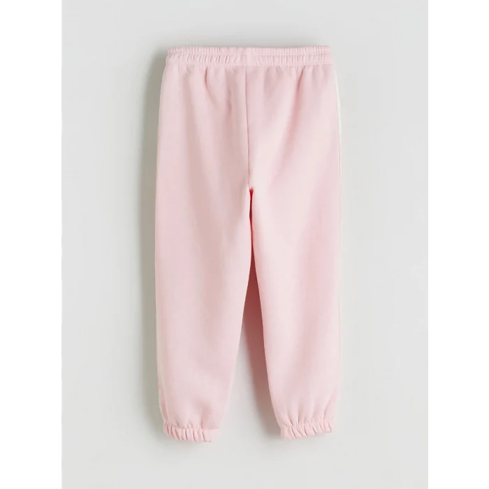 LCW Kids Pembe Bisiklet Yaka Kız Çocuk Takım 3lü