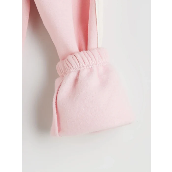 LCW Kids Pembe Bisiklet Yaka Kız Çocuk Takım 3lü