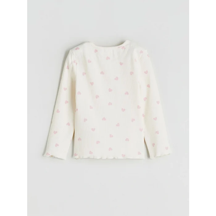 LCW Kids Pembe Bisiklet Yaka Kız Çocuk Takım 3lü