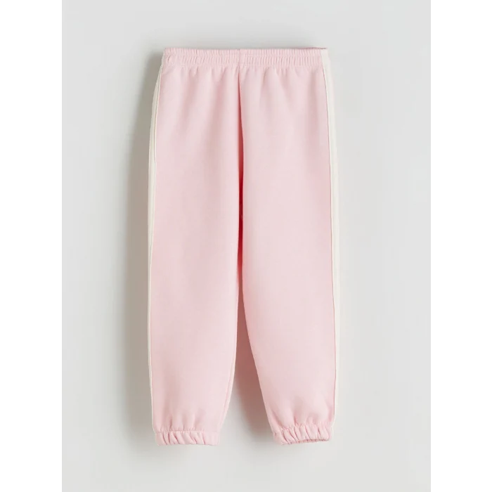 LCW Kids Pembe Bisiklet Yaka Kız Çocuk Takım 3lü