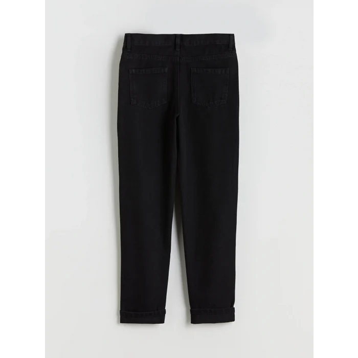 LCW Kids Siyah Regular Fit Erkek Çocuk Jean Pantolon