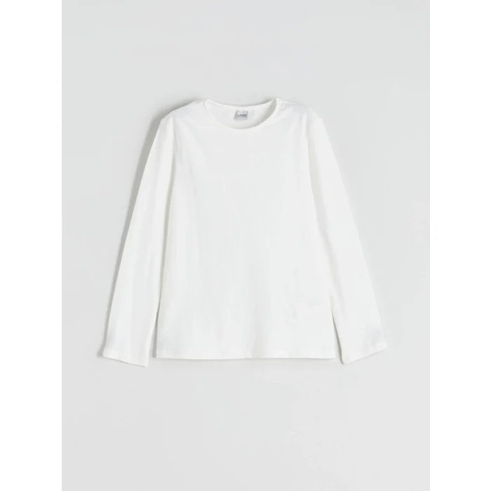 LCW Kids Bej Bisiklet Yaka Kız Çocuk Tişört ve Süveter 2li