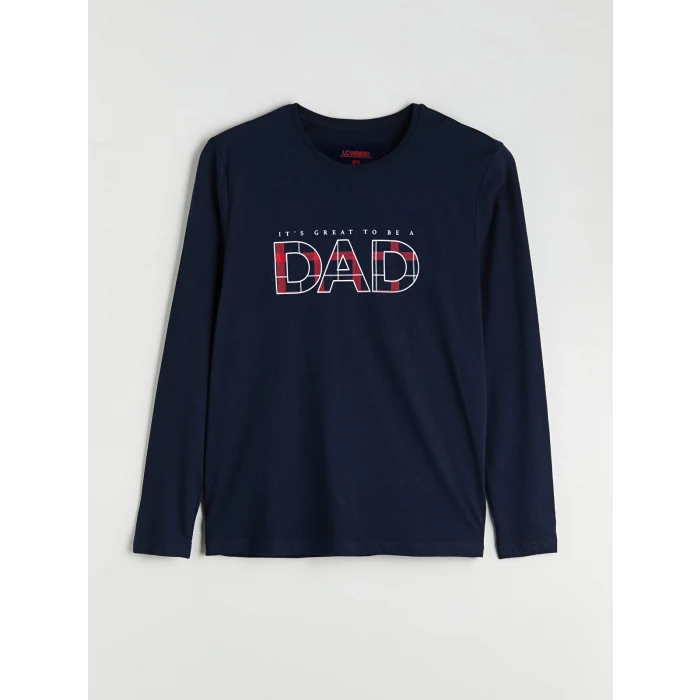 LC WAIKIKI Lacivert Standart Kalıp Erkek Pijama Takımı