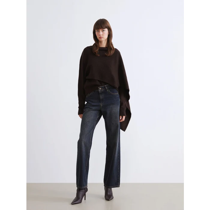 LCW Jeans İndigo Wideleg Kadın Jean Pantolon