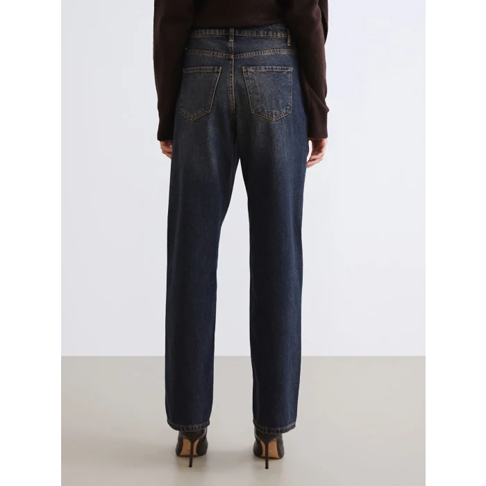 LCW Jeans İndigo Wideleg Kadın Jean Pantolon