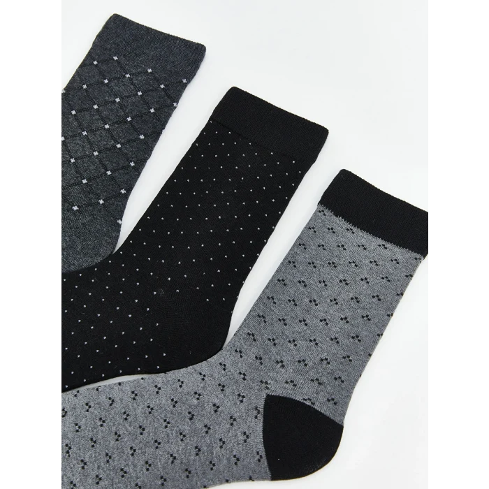 LCW ACCESSORIES Karışık Desenli Erkek Soket Çorap 5li