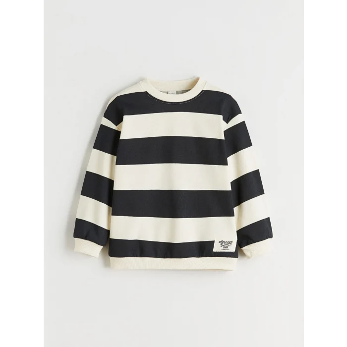 LCW Kids Bej Erkek Çocuk Sweatshirt ve Jogger Eşofman Alt 2li