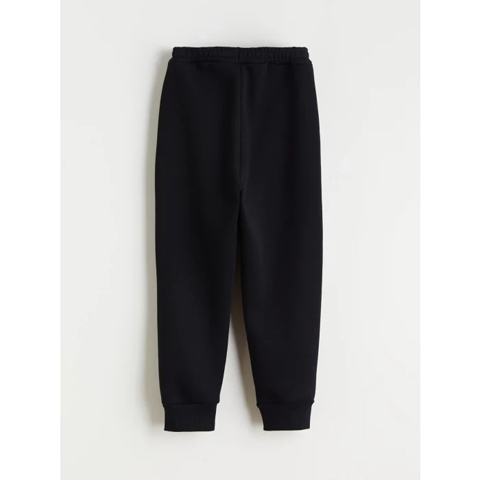 LCW Kids Gri Bisiklet Yaka Erkek Çocuk Sweatshirt ve Eşofman Alt