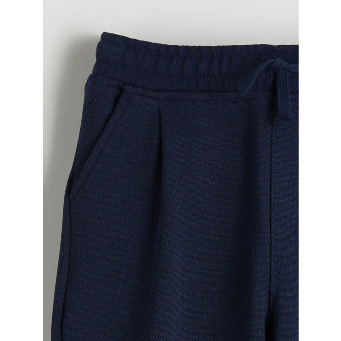 LCW Kids Lacivert Beli Lastikli Erkek Çocuk Pantolon