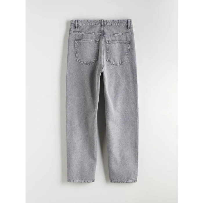 LCW Jeans Gri Baggy Fit Erkek Jean Pantolon