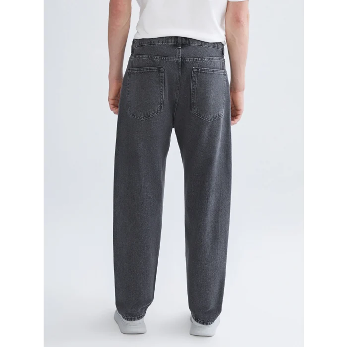 LCW Jeans Antrasit Baggy Fit Erkek Jean Pantolon