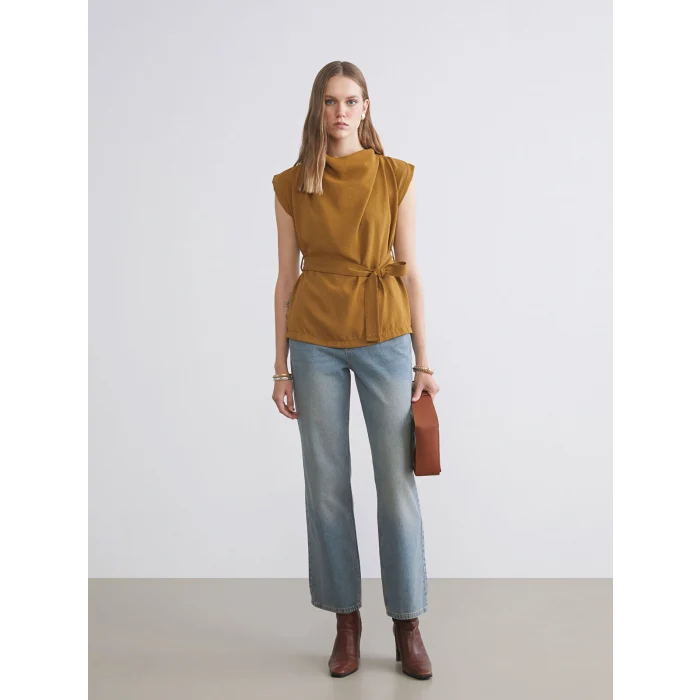 LCW Jeans İndigo Wideleg Kadın Jean Pantolon