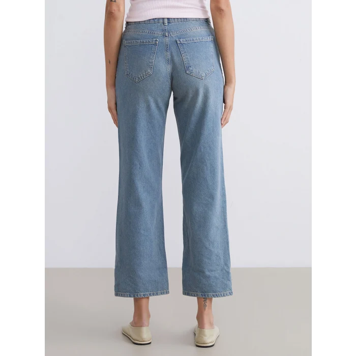 LCW Jeans İndigo Wideleg Kadın Jean Pantolon