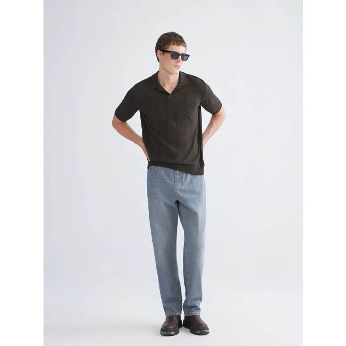 LCW Jeans Gri Baggy Fit Erkek Jean Pantolon