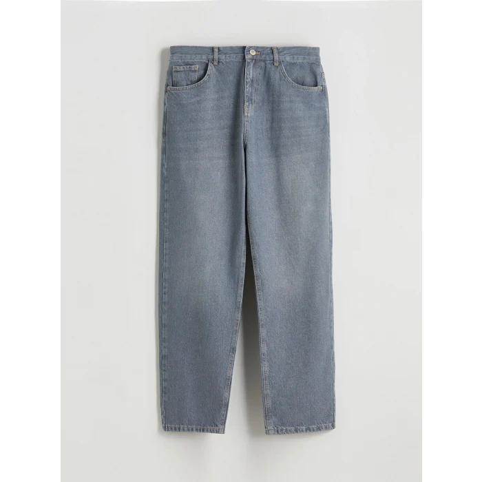 LCW Jeans Gri Baggy Fit Erkek Jean Pantolon