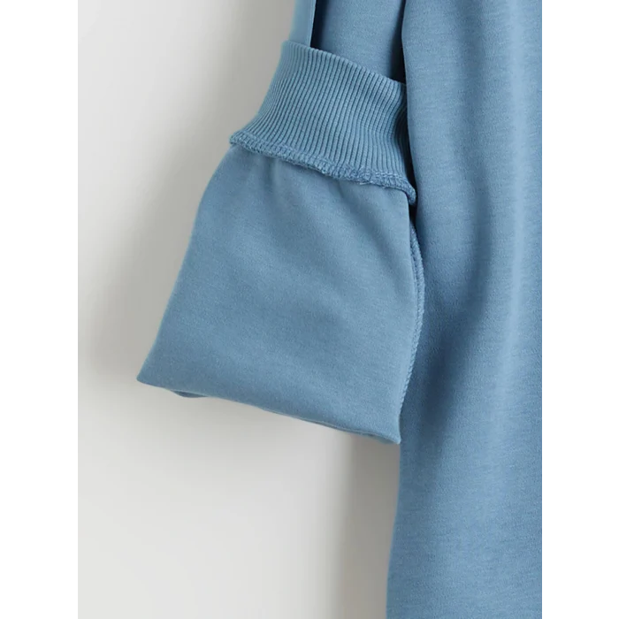 LCW Kids İndigo Bisiklet Yaka Erkek Çocuk Tişört