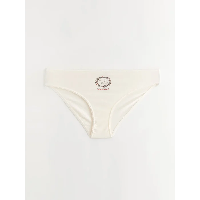 LCW DREAM Siyah Baskılı Bikini Külot 3lü