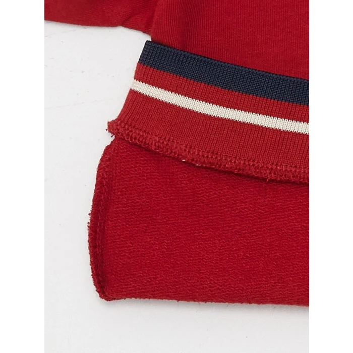 LCW baby Kırmızı Kreşin Yıldızı Sweatshirt