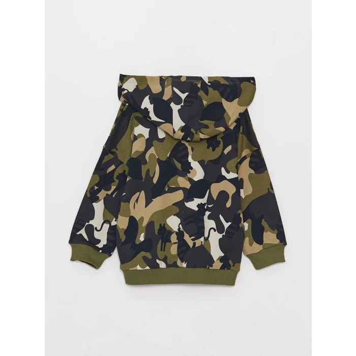 LCW baby Gri Uzun Kollu Erkek Bebek Hoodie ve Eşofman Altı 2li Takım