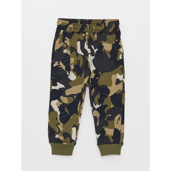 LCW baby Gri Uzun Kollu Erkek Bebek Hoodie ve Eşofman Altı 2li Takım